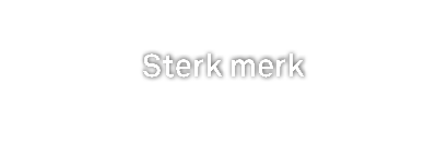  Sterk merk